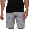 TravisMathew Men's Slush Fun Golf Shorts Heather Sleet