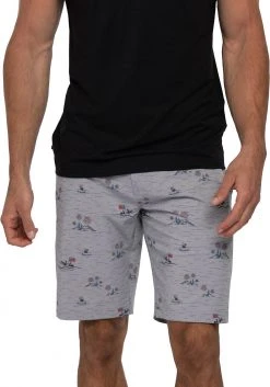 TravisMathew Men's Slush Fun Golf Shorts Heather Sleet