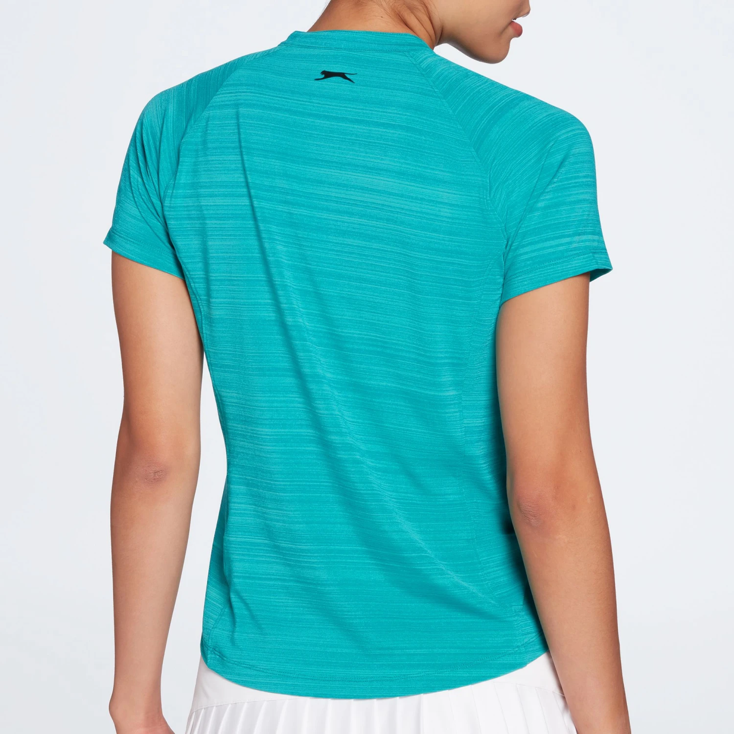 Slazenger Women's Core Textured Blade Golf Polo Bright Pink 5 Slazenger Women's Core Textured Blade Golf Polo Bright Pink - Image 3