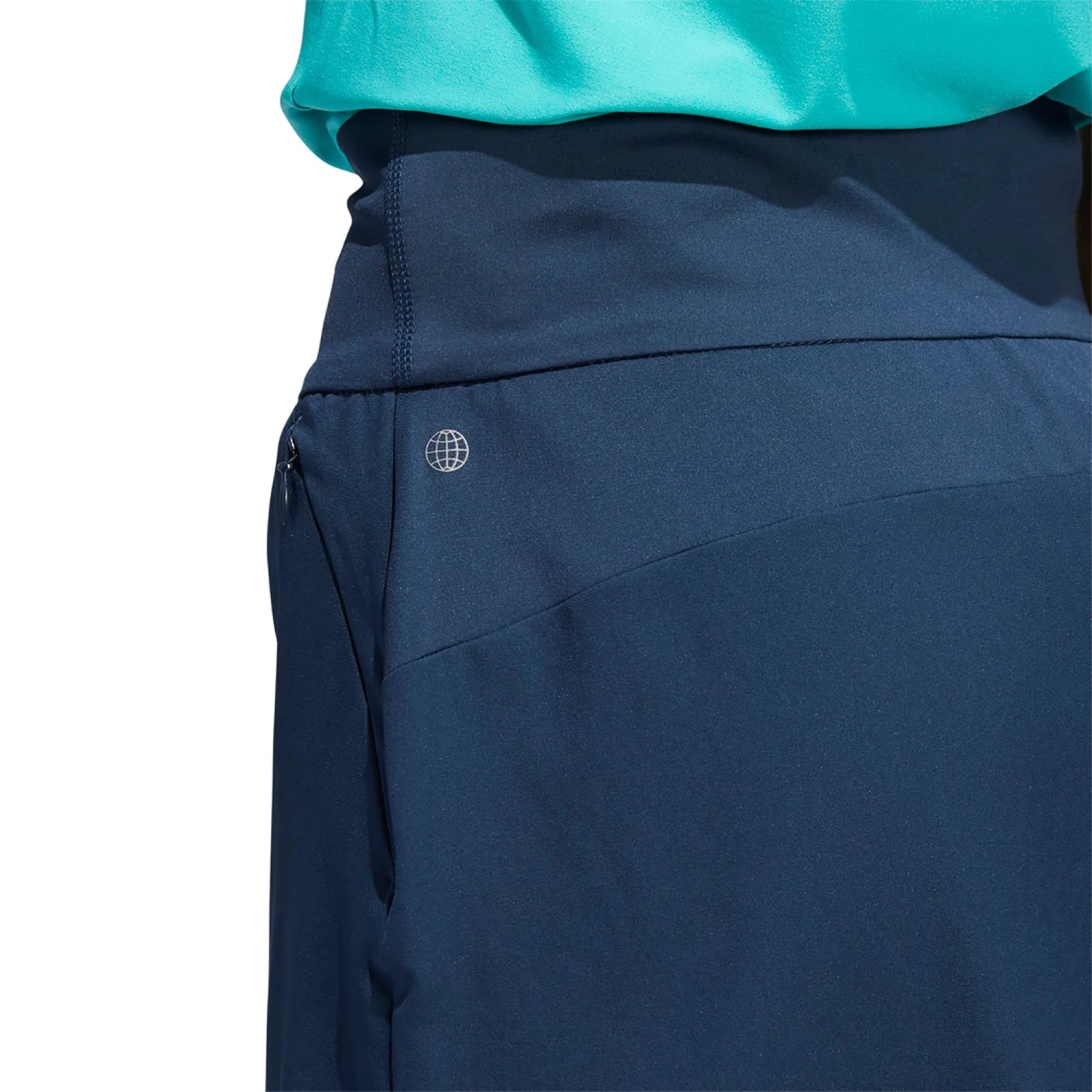 Adidas Women's Sport Golf Skort Semi Mint Rush 8 Adidas Women's Sport Golf Skort Semi Mint Rush - Image 6