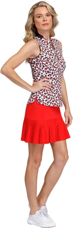 Tail Activewear Women's Sleeveless Pierced Collar Golf Polo Unleased Pr -Golf Apparel Sales Shop unnamed file 3463