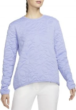 Nike Women's Dri-FIT Mid-Layer Golf Pullover Limestone/lt Orewood Brn