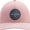 TravisMathew Men's Ten To Two Flexback Golf Hat Heather Ruby Wine -Golf Apparel Sales Shop unnamed file 3560