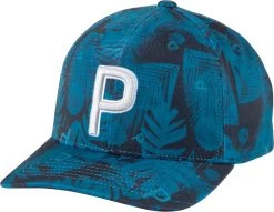 PUMA Men's Beach P 110 Golf Hat Ocean