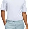 Adidas Men's Adicross Mock Neck Golf Polo Shirt Blue/gray -Golf Apparel Sales Shop unnamed file 3661