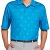 Walter Hagen Men's Perfect 11 Palm Tree Golf Polo Nobility Blue/daybreak -Golf Apparel Sales Shop unnamed file 3675