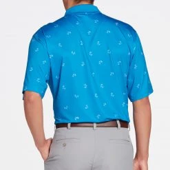Walter Hagen Men's Perfect 11 Palm Tree Golf Polo Nobility Blue/daybreak 10 Walter Hagen Men's Perfect 11 Palm Tree Golf Polo Nobility Blue/daybreak -Golf Apparel Sales Shop unnamed file 3677
