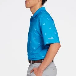 Walter Hagen Men's Perfect 11 Palm Tree Golf Polo Nobility Blue/daybreak 11 Walter Hagen Men's Perfect 11 Palm Tree Golf Polo Nobility Blue/daybreak -Golf Apparel Sales Shop unnamed file 3678