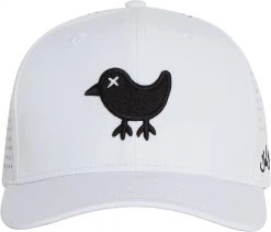 Bad Birdie Men's Birdie Snapback Golf Hat White