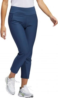 Adidas Women's Pull-On Ankle Golf Pants White 11 Adidas Women's Pull-On Ankle Golf Pants White -Golf Apparel Sales Shop unnamed file 3700