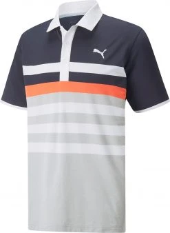 PUMA Men's MATTR One Way Golf Polo Navy Blazer/hot Coral 12 PUMA Men's MATTR One Way Golf Polo Navy Blazer/hot Coral -Golf Apparel Sales Shop unnamed file 3890