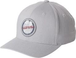 TravisMathew Men's Home Free Flexback Golf Hat Heather Sleet