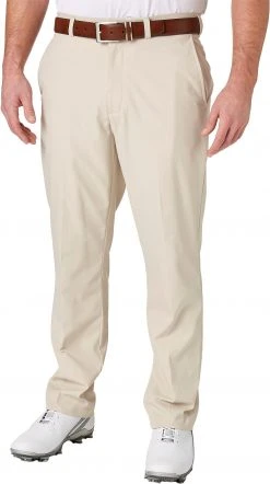 Walter Hagen Men's 11 Majors Core Golf Pants Light Khaki