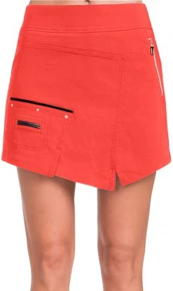 Jamie Sadock Women's Skinnylicious Pull-On 17.5'' Golf Skort Jet