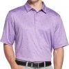 Walter Hagen Men's Perfect 11 Geo Conversational Golf Polo Stormy Sky