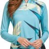 Jamie Sadock Women's Long Sleeve Sunsense Botanical Golf Top Blue 2 Jamie Sadock Women's Long Sleeve Sunsense Botanical Golf Top Blue -Golf Apparel Sales Shop unnamed file 4072