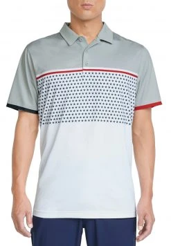 PUMA Men's Volition Patriot Golf Polo Navy Blazer/bright White