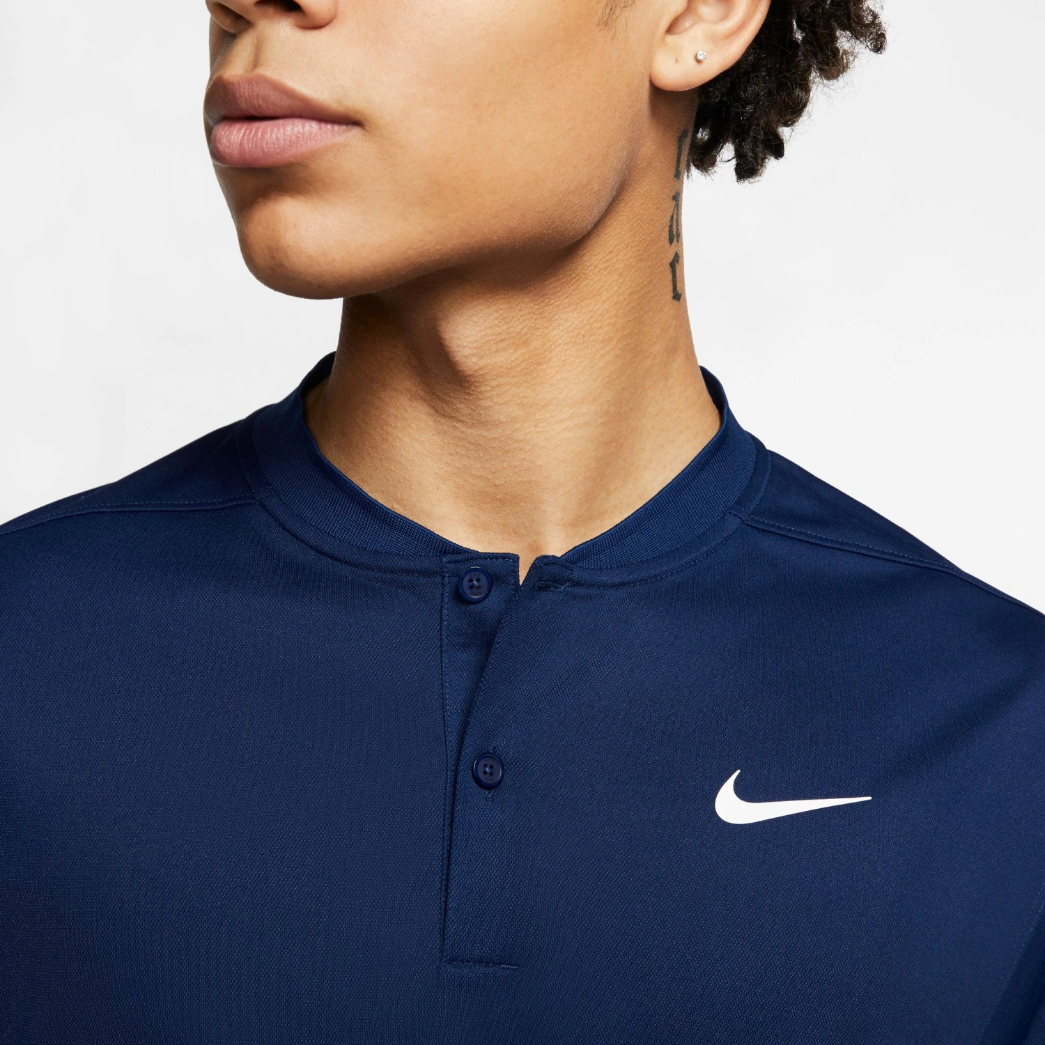 Nike Men's Dri-Fit Victory Blade Golf Polo Blue Void 6 Nike Men's Dri-Fit Victory Blade Golf Polo Blue Void - Image 4