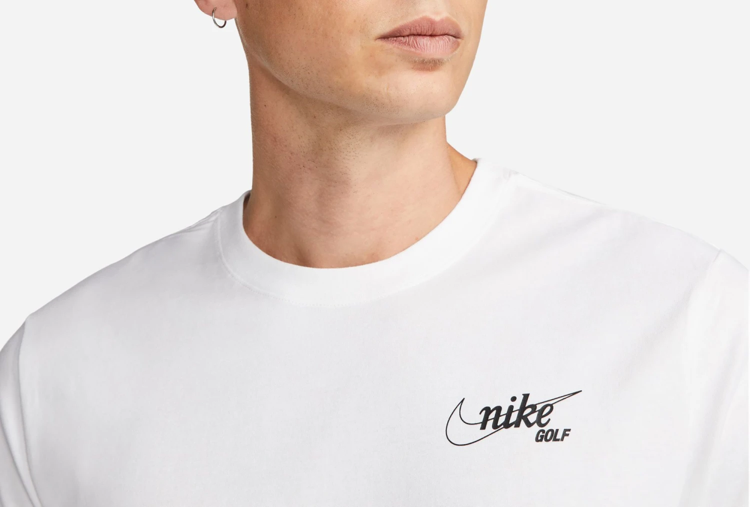 Nike Men's 50 Years Short Sleeve Golf Graphic T-Shirt White 6 Nike Men's 50 Years Short Sleeve Golf Graphic T-Shirt White - Image 4