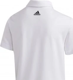 Adidas Boys' Three-Stripe Golf Polo White -Golf Apparel Sales Shop unnamed file 4433