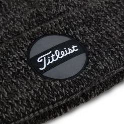 Titleist Men's Boardwalk Pom Pom Golf Hat Heather Black -Golf Apparel Sales Shop unnamed file 4437