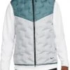 Nike Men's Therma-Fit ADV Aeroloft Full-Zip Golf Vest Obsidian/thunder Blue