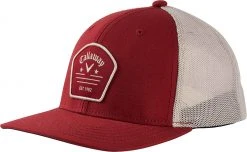 Callaway Men's CG Trucker Golf Hat Dark Red