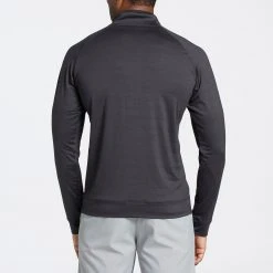 Walter Hagen Men's Perfect 11 Lightweight 1/4 Zip Golf Pullover Burnt Umber -Golf Apparel Sales Shop unnamed file 456