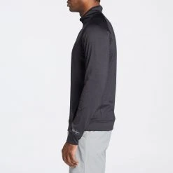 Walter Hagen Men's Perfect 11 Lightweight 1/4 Zip Golf Pullover Burnt Umber -Golf Apparel Sales Shop unnamed file 457