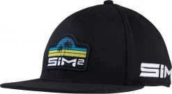 TaylorMade Men's SIM2 Metalwood Snapback Golf Hat - Exclusive Black