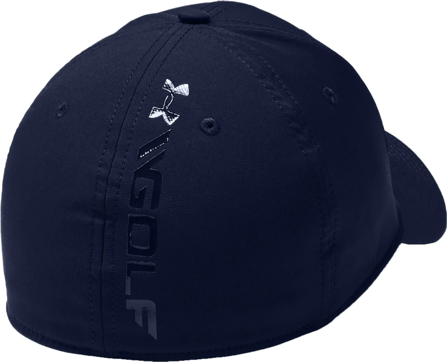 Under Armour Men's Headline 3.0 Golf Hat Black/white 4 Under Armour Men's Headline 3.0 Golf Hat Black/white - Image 2