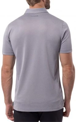 TravisMathew Men's Private Dock Golf Polo Heather Medium Grey 7 TravisMathew Men's Private Dock Golf Polo Heather Medium Grey -Golf Apparel Sales Shop unnamed file 4701