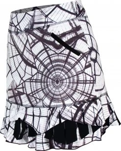 Sofibella Women's 17" Golf Colors Skort Dots