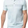 TravisMathew Men's Hole Card Golf Polo Heather Petit Four -Golf Apparel Sales Shop unnamed file 4731