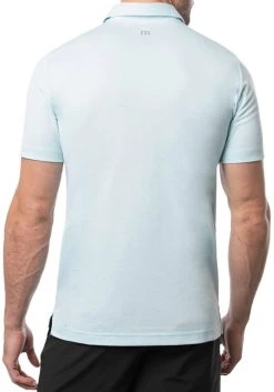 TravisMathew Men's Hole Card Golf Polo Heather Petit Four -Golf Apparel Sales Shop unnamed file 4732