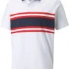 Puma Men's Volition Flight Deck Golf Polo Bright White -Golf Apparel Sales Shop unnamed file 4735