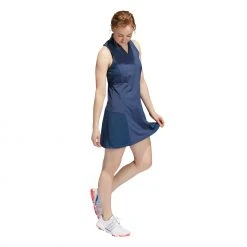 Adidas Women's HEAT.RDY Sport Golf Dress Crew Navy -Golf Apparel Sales Shop unnamed file 4790