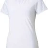 PUMA Women's CLOUDSPUN Golf Polo Bright White 2 PUMA Women's CLOUDSPUN Golf Polo Bright White -Golf Apparel Sales Shop unnamed file 4845