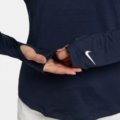 Nike Women's Dri-FIT UV Victory Long Sleeve Golf Top Obsidian -Golf Apparel Sales Shop unnamed file 4894