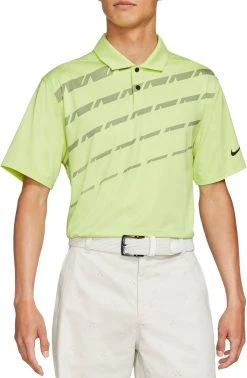 Nike Men's Dri-Fit UV Vapor Graphic Golf Polo White
