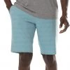 TravisMathew Men's Lake Powell Golf Shorts Heather Delphinium -Golf Apparel Sales Shop unnamed file 5037