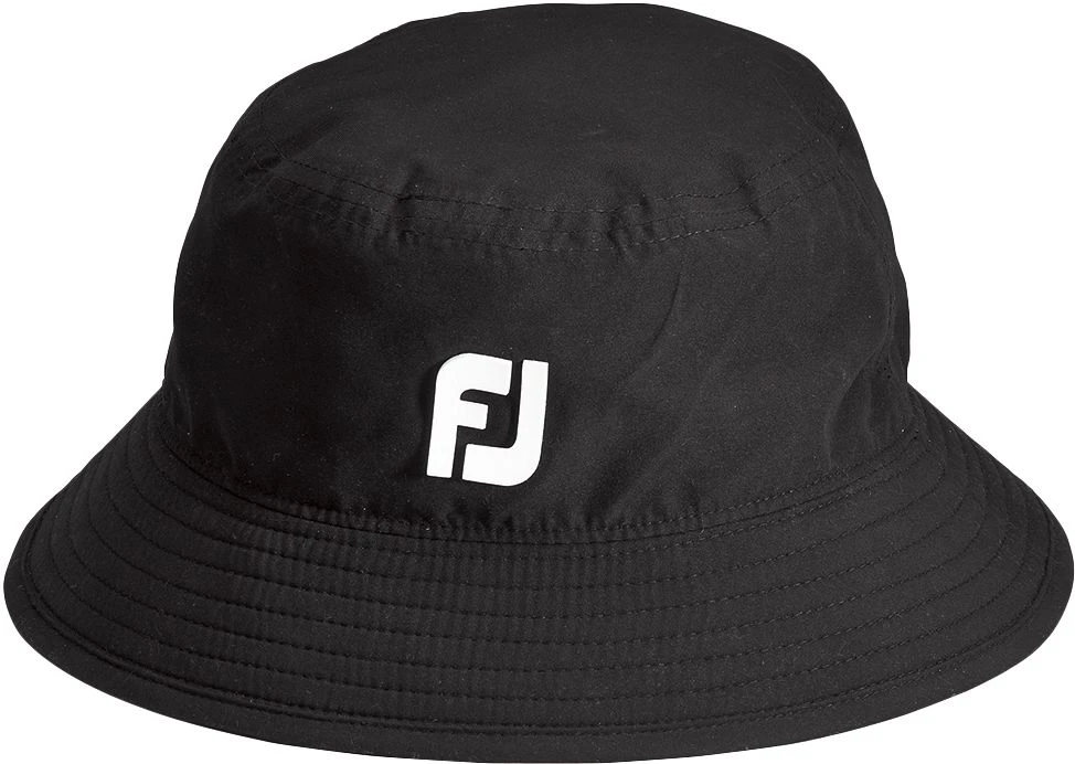 FootJoy Men's DryJoys Tour Bucket Golf Hat Black 3 FootJoy Men's DryJoys Tour Bucket Golf Hat Black