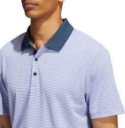 Adidas Men's Two-Color Club Stripe Golf Polo Violet Tone/crew Navy 10 Adidas Men's Two-Color Club Stripe Golf Polo Violet Tone/crew Navy -Golf Apparel Sales Shop unnamed file 5132