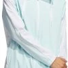 Adidas Women's Printed Primeblue Full-Zip Golf Jacket Halo Mint Green/white 1 Adidas Women's Printed Primeblue Full-Zip Golf Jacket Halo Mint Green/white -Golf Apparel Sales Shop unnamed file 5165