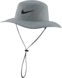 Nike Men's 2022 Dri-FIT UV Golf Bucket Hat White/black