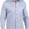 Antigua Men's Structure Long Sleeve Shirt (Big & Tall) Dark Royal/white -Golf Apparel Sales Shop unnamed file 5191