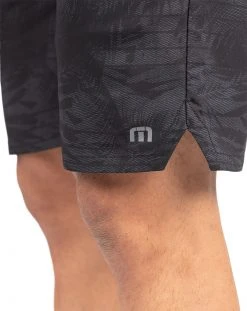 TravisMathew Men's Smuggler Boardshorts Heather Black -Golf Apparel Sales Shop unnamed file 5211
