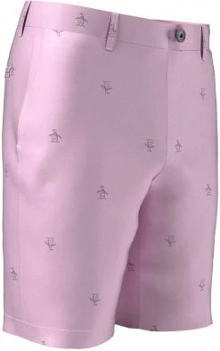 Original Penguin Men's Allover Embroidered 9'' Golf Shorts Black Iris -Golf Apparel Sales Shop unnamed file 5339