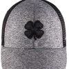Black Clover Men's Lucky Heather Mesh Golf Hat Black/grey -Golf Apparel Sales Shop unnamed file 5384