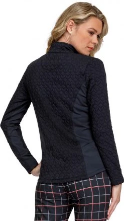 Tail Women's Full Zip Quilted Golf Jacket Onyx -Golf Apparel Sales Shop unnamed file 5411